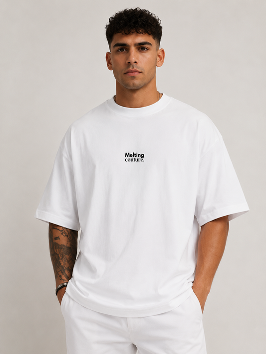 T SHIRT OVERSIZE MOROCCO BLANC