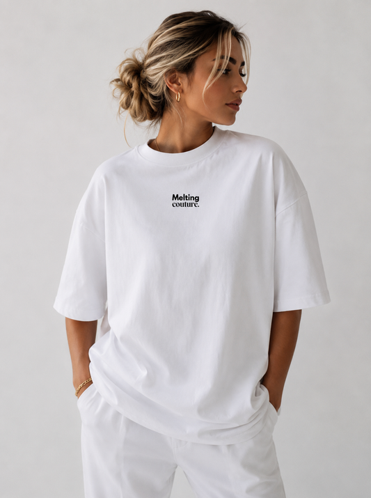 T SHIRT OVERSIZE TUNISIA BLANC