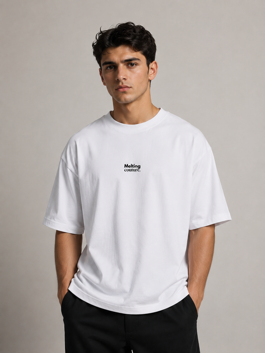 T SHIRT OVERSIZE TÜRKIYE BLANC