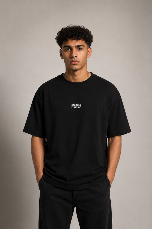 T SHIRT OVERSIZE PALESTINE NOIR