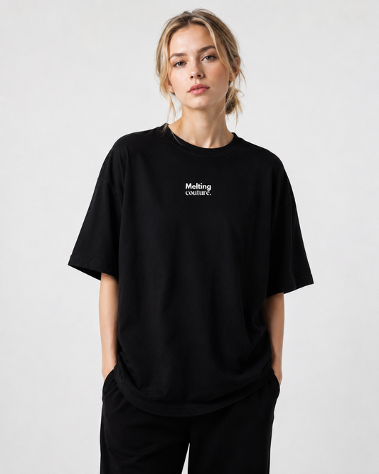 T SHIRT OVERSIZE SENEGAL NOIR