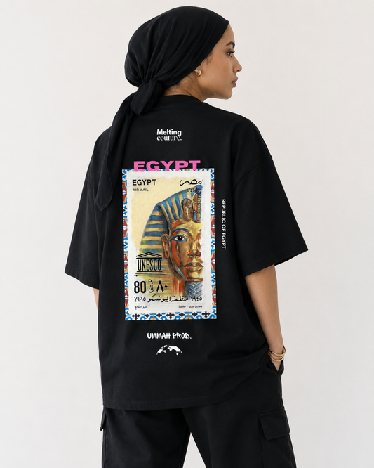 T SHIRT OVERSIZE EGYPT NOIR