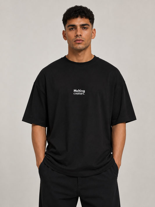 T SHIRT OVERSIZE MOROCCO NOIR