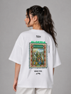 T SHIRT OVERSIZE ALGERIA BLANC
