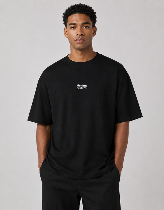 T SHIRT OVERSIZE FRANCE NOIR