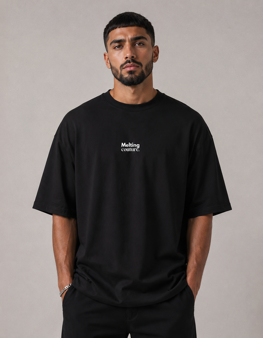 T SHIRT OVERSIZE ITALY NOIR