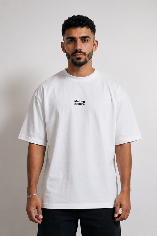 T SHIRT OVERSIZE SPAIN BLANC