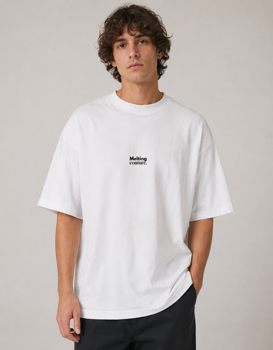 T SHIRT OVERSIZE PORTUGAL BLANC