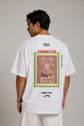 T SHIRT OVERSIZE TÜRKIYE BLANC