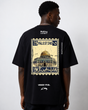T SHIRT OVERSIZE AL AQSA NOIR