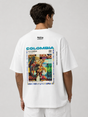 T SHIRT OVERSIZE COLOMBIA BLANC