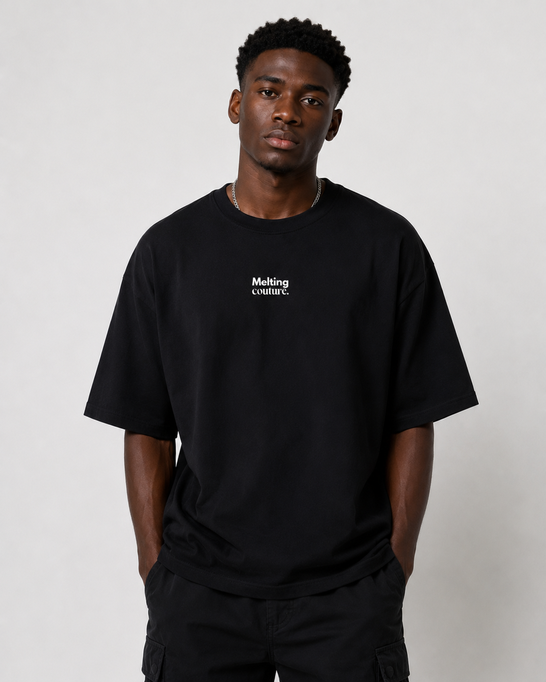 T SHIRT OVERSIZE COLOMBIA NOIR