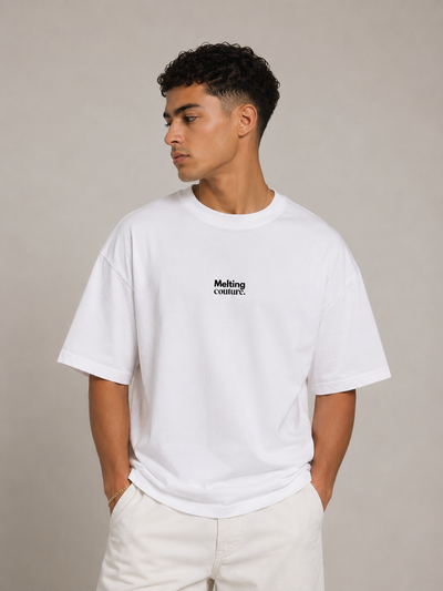 T SHIRT OVERSIZE BRAZIL BLANC
