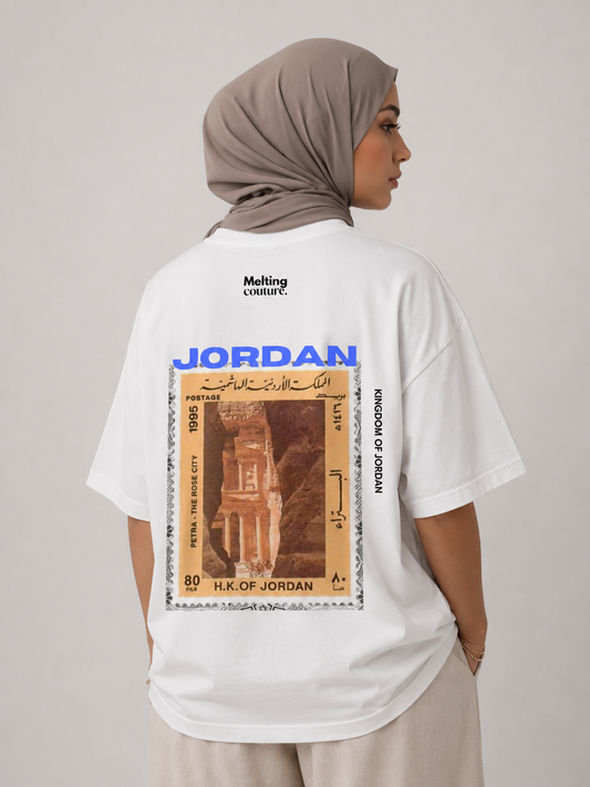 T SHIRT OVERSIZE JORDAN BLANC