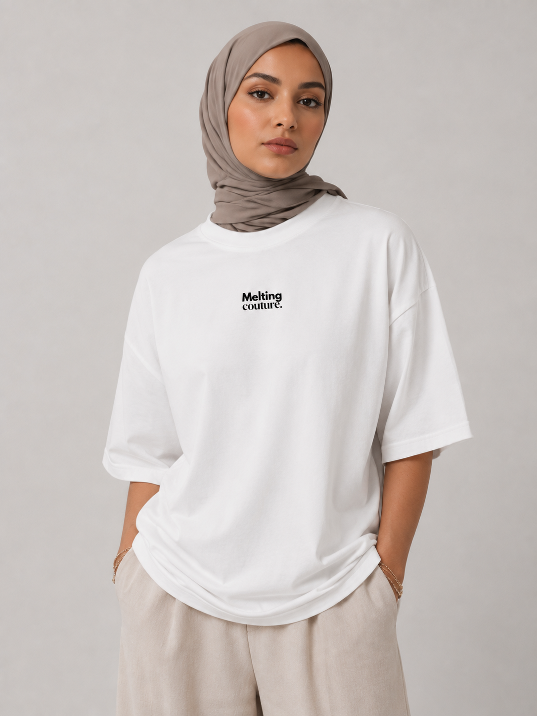 T SHIRT OVERSIZE JORDAN BLANC