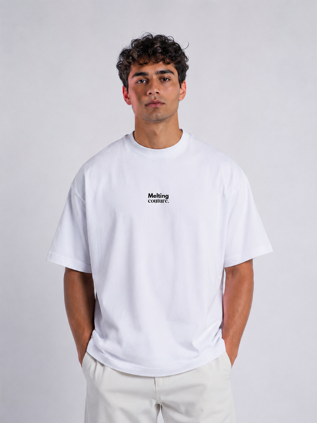 T SHIRT OVERSIZE PALESTINE BLANC