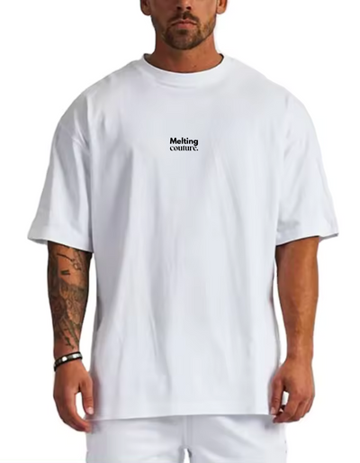 T SHIRT OVERSIZE MOROCCO BLANC