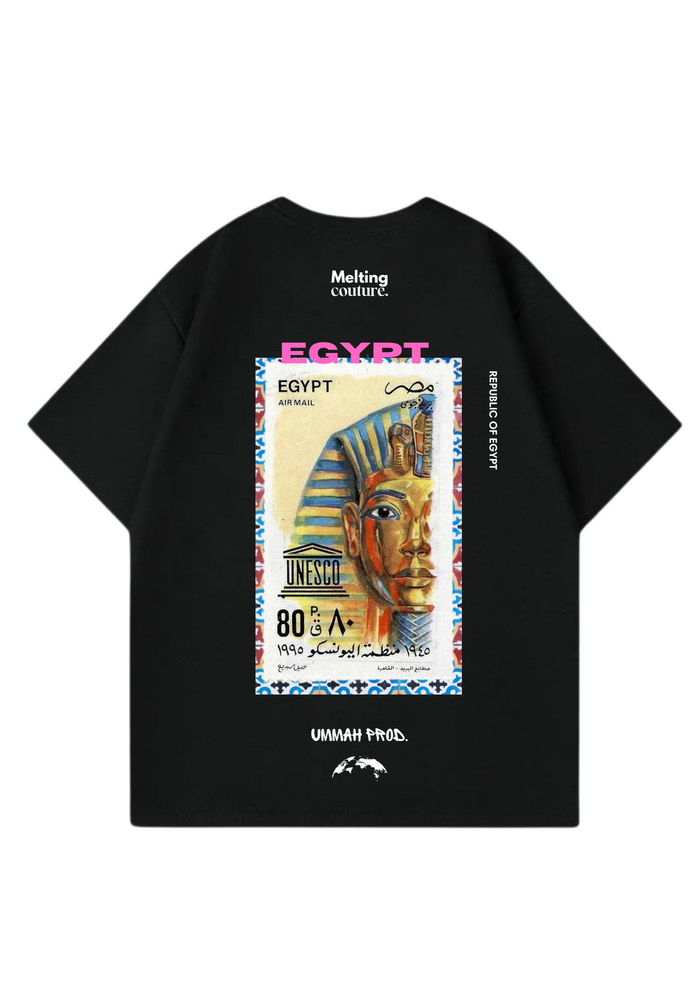 T SHIRT OVERSIZE EGYPT NOIR