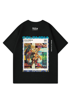 T SHIRT OVERSIZE COLOMBIA NOIR